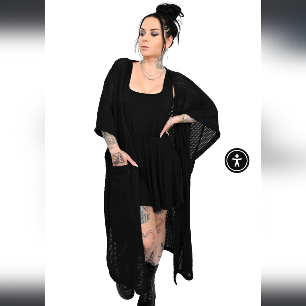 Foxblood Dearly Departed Oversized Duster